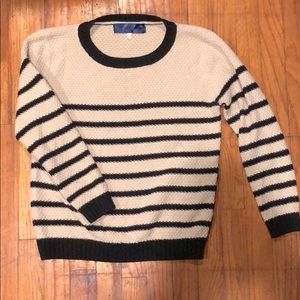 Striped Stitched Sweater